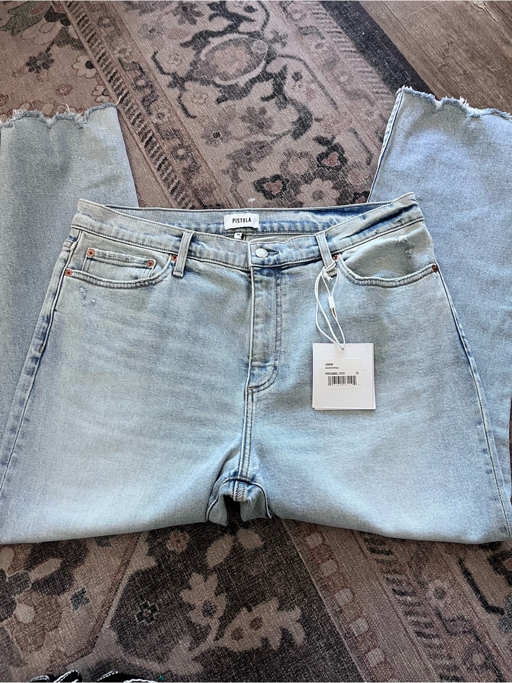 pistola Pale Blue High-Rise ‘Lennon’ Jeans